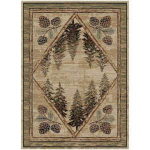 Mayberry Rugs Hearthside HS5815 Pinetops Antique