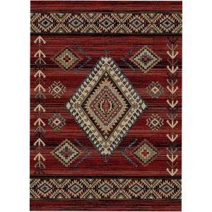 Mayberry Rugs Hearthside HS5830 Longview Red