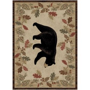 Mayberry Rugs Hearthside HS5861 Hidden Haven Brown