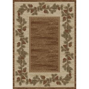 Mayberry Rugs Hearthside HS6708 Mountain View Brown
