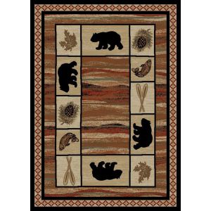 Mayberry Rugs Hearthside HS7463 Vogel Multi