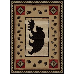 Mayberry Rugs Hearthside HS7781 Take the Lead Brown