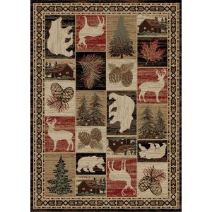 Mayberry Rugs Hearthside HS9651 Hillside Bluff Multi