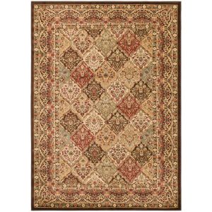 Mayberry Rugs Home Town HT7948 Panel Kerman Chocolate