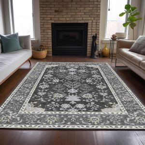Dalyn Rugs Hatay HY9 Charcoal