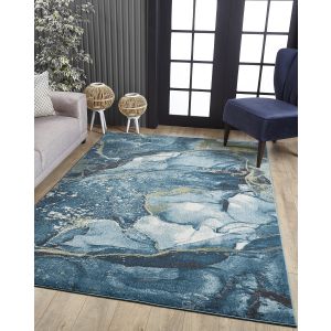 KAS Rugs Illusions ILL6225 Teal