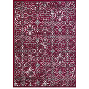 Concord Global Rugs-Jefferson Collection-Athens Red , Red