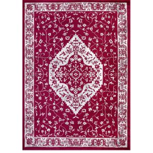 Concord Global Rugs-Jefferson Collection-Pearl Heriz Red , Red