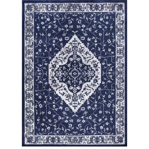 Concord Global Rugs-Jefferson Collection-Pearl Heriz Navy , Navy