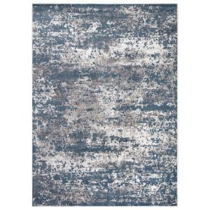 Concord Global Rugs-Jefferson Collection-Abstract Blue , Blue