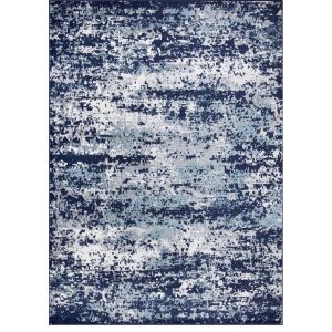 Concord Global Rugs-Jefferson Collection-Abstract Navy , Navy