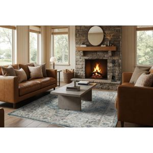 Dynamic Rugs JUNO JN6882500 Light Blue/Cream