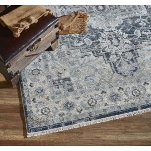 Dynamic Rugs JUNO JN6882590 Dark Blue/Cream