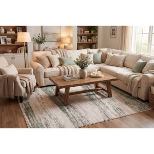 Dynamic Rugs LAZER LZ12675140 Cream/Green