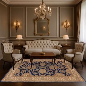 Dynamic Rugs LEGACY LE58019530 Navy