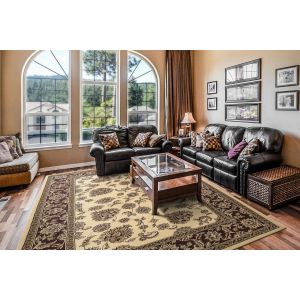Dynamic Rugs LEGACY LE58020160 Cream/Brown