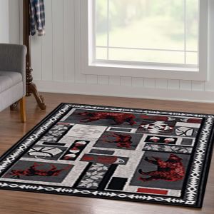 Linon Rugs Lodge LG11