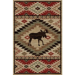 Mayberry Rugs Lodge King LK8052 High Country Multi