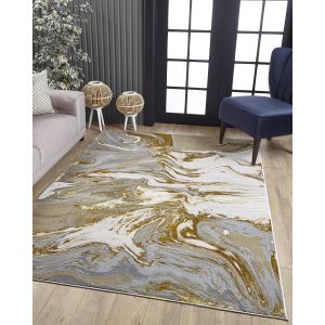 KAS Rugs Luna LUN7149 Ivory