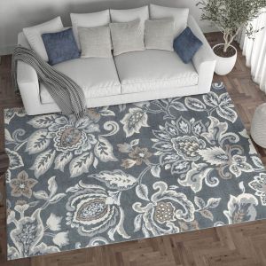 Tayse Rugs Madison Stella MDN4241 Dark Gray