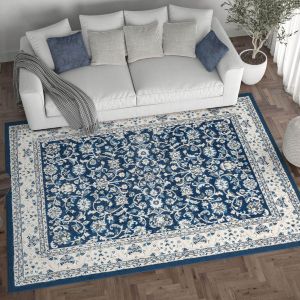 Tayse Rugs Madison Tessie MDN4607 Dark Blue