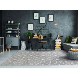 Dynamic Rugs MEHARI MR232755262 Grey/Ivory