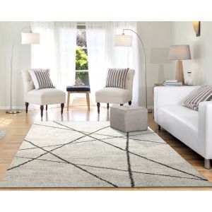 Dynamic Rugs MEHARI MR232776248 Ivory/Charcoal