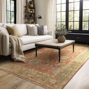 Karastan Rugs Sundar R1429 257 Rust