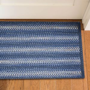 Homespice Rugs-Ultra Durable Braided Slims-Mystic-Blue