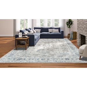 Couristan Rugs NOSTALGIA GARDEN PALACE NS031502 ANTIQUE CREAM