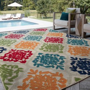 Tayse Rugs Oasis Ophir OAS1201 Multi-Color