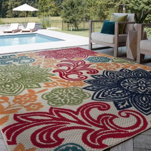 Tayse Rugs Oasis Omalley OAS1301 Multi-Color