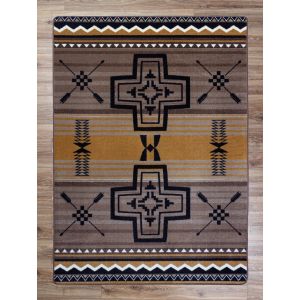 American Dakota Rugs OKA OKA0353OLG Yellow