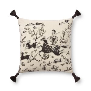 Loloi Rugs Pillows DSETPLL0025IVBL
