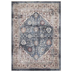 Concord Global Rugs-Pandora Collection-Royalty Blue , Blue