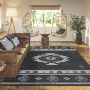 Dalyn Rugs Phoenix PH4 Black