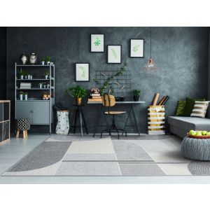 Dynamic Rugs POLARIS PI460026171 Ivory/Grey