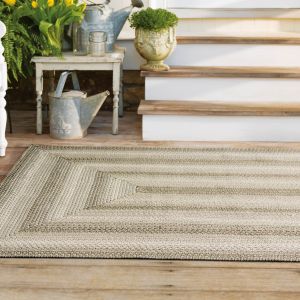 Homespice Rugs-Pure Comfort Braided Rug-Pebble-Grey