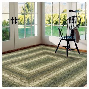 Homespice Rugs-Jute Braided Accessories-Pinecone-Green