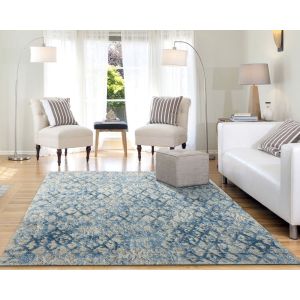 Dynamic Rugs QUARTZ QU27039500 Ivory/Blue