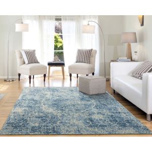 Dynamic Rugs QUARTZ QU27040500 Ivory/Blue