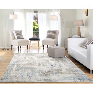 Dynamic Rugs QUARTZ QU27050150 Ivory/Blue