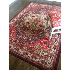 American Dakota Rugs Robert Caine RC0235BLZ Red