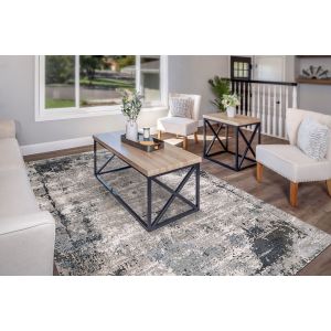 Dynamic Rugs RILEY RI6031905 Grey/Blue