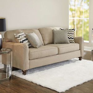 Linon Rugs Faux Sheepskin WHITSHEEP