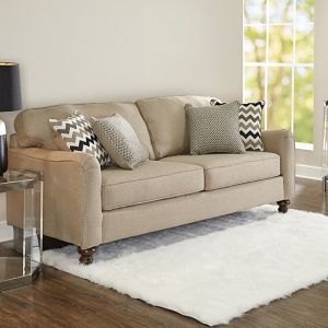 Linon Rugs Faux Sheepskin RUG-WHITSHEEP