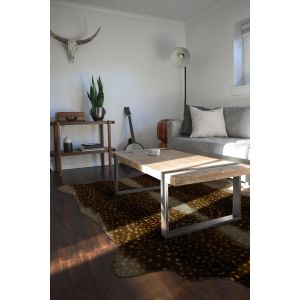 Linon Rugs Faux Cow Hide RUGFCHANTELO