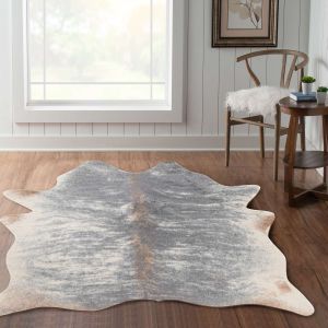 Linon Rugs Faux Cow Hide FCHG