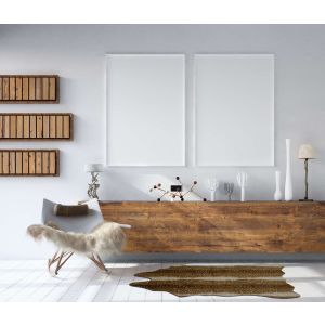 Linon Rugs Faux Cow Hide FCHMNANTELO
