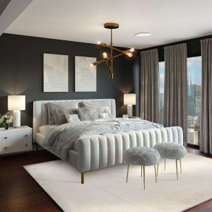 Linon Rugs Maven Faux Rabbit FR02